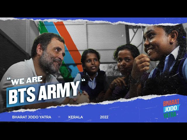 Meet Kerala’s BTS Army | Rahul Gandhi | Kerala | Bharat Jodo Yatra