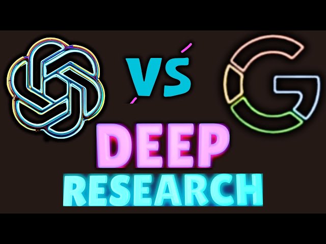 Deep Research Faceoff OpenAI vs Google for AI Dominance