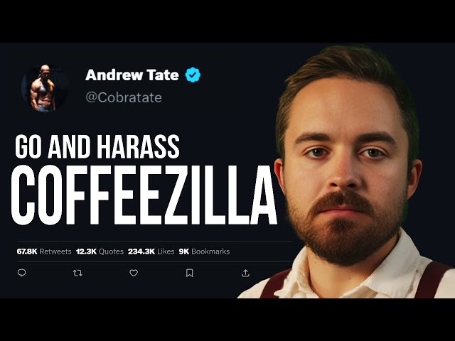 Andrew Tate DOXXED Coffeezilla Over Crypto Investigation