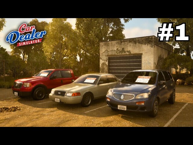 Car Dealer Simulator Prologue | Part 1: Buying & Selling Cars