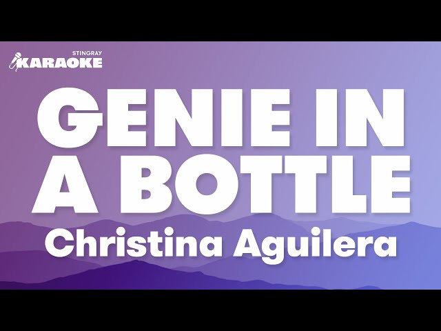 Christina Aguilera - Genie In A Bottle (Karaoke Version)