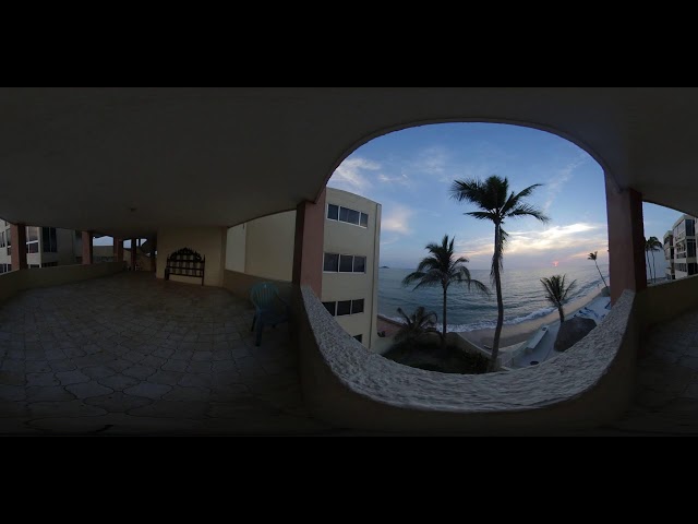 LIVE 360° virtual web camera from Mazatlan Mexico sunset June 18