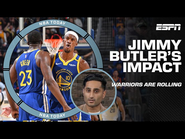 Shams Charania calls the Jimmy Butler trade a 'MASSIVE WIN' for the Warriors 👏 | NBA on ESPN