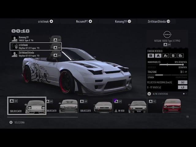 NFS Unbound PvP B Class