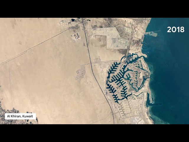 Google Earth Timelapse: Urban Expansion Around The World