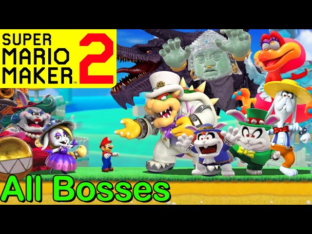 Mario Maker 2 - ALL SUPER MARIO ODYSSEY BOSSES (Super Mario Maker 2 Boss Battles)(Boss Ideas)