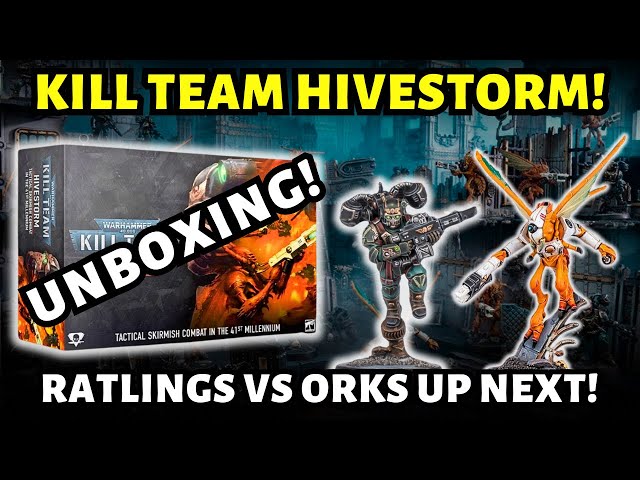 Kill Team Hivestorm Unboxing - This launch box is RAMMED!