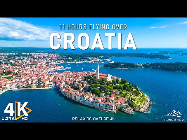 CROATIA 4K - Aerial Views of Croatia’s Breathtaking Landscapes - 4K Video UHD