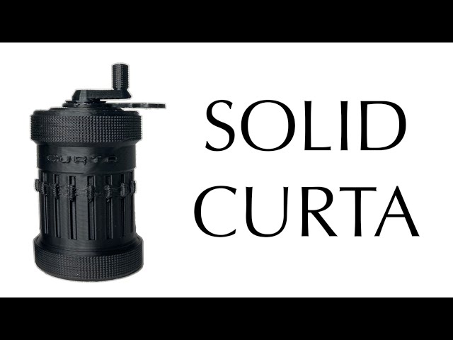 3D Printable 1:1 scale SOLID CURTA