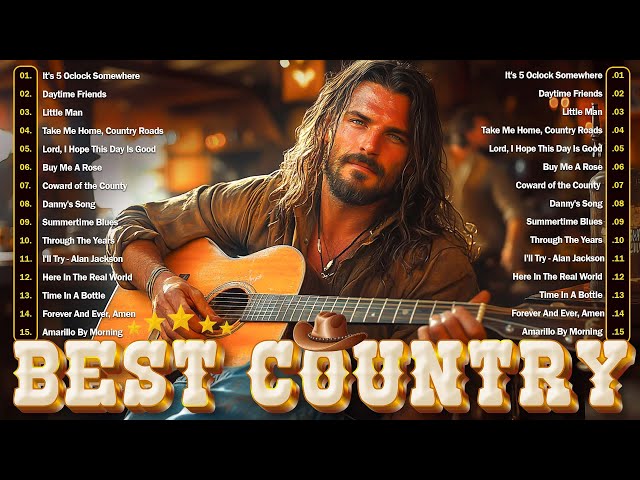 Top Golden Era Country Hits - BEST OLD COUNTRY SONGS OF ALL TIME - The Heart of Old School Country