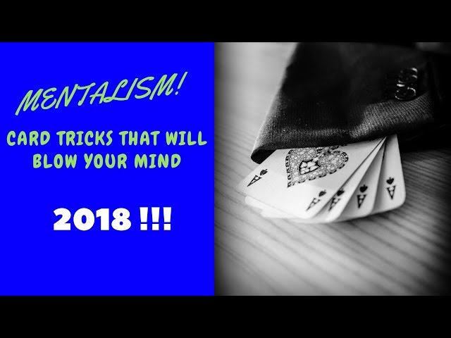 Mentalism Card Trick Revealed - The Best  I Know in 2018!