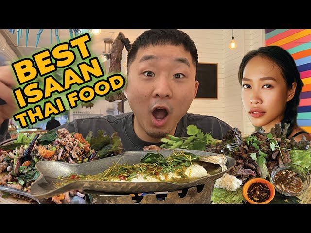 This Could Be The BEST ISAAN Thai Food In America