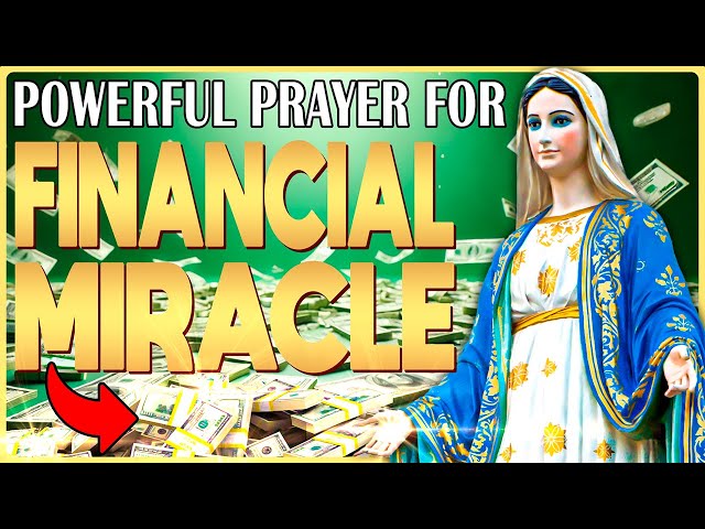 🛑URGENT FINANCIAL MIRACLES! EXPERIENCE VIRGIN MARY'S POWERFUL INTERCESSION FOR INSTANT PROSPERITY!💸