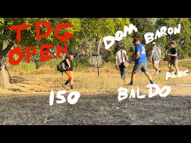 TDG 1 Amateur Disc Golf Tournament (1st place medal, $20 CTP, $10 ace pot)