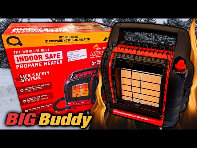 UNBOXING THE MR HEATER BIG BUDDY 18000 BTU PROPANE HEATER