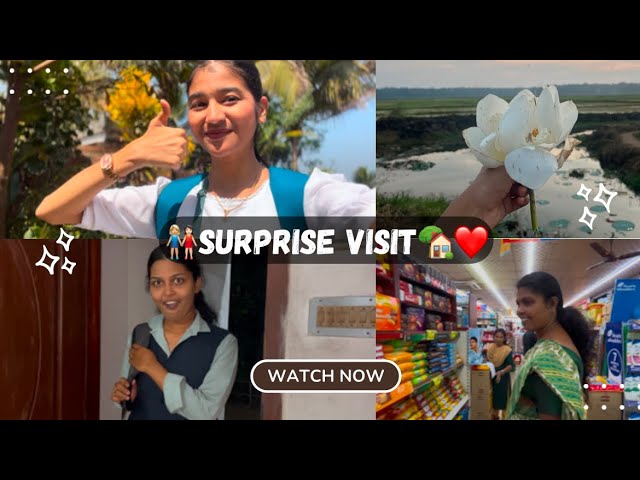 Surprise visit to my best friend home🏡❤️😮 | Saniya Suresh🎀