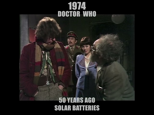 Doctor Who predicts solar batteries