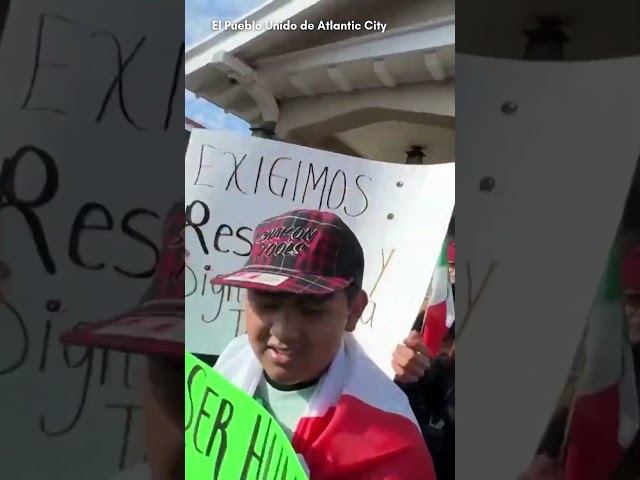 Atlantic City Rally: Protestors Rally for Immigrant Protection in New Jersey | AM1G