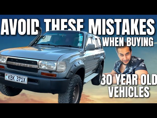 3 THINGS TO CONSIDER WHEN BUYING A 30 YEAR OLD LAND CRUISER!