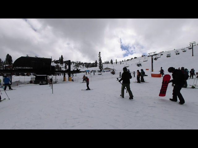 Canon EOS R5 + Dual Fisheye: Tahoe Donner ski resort