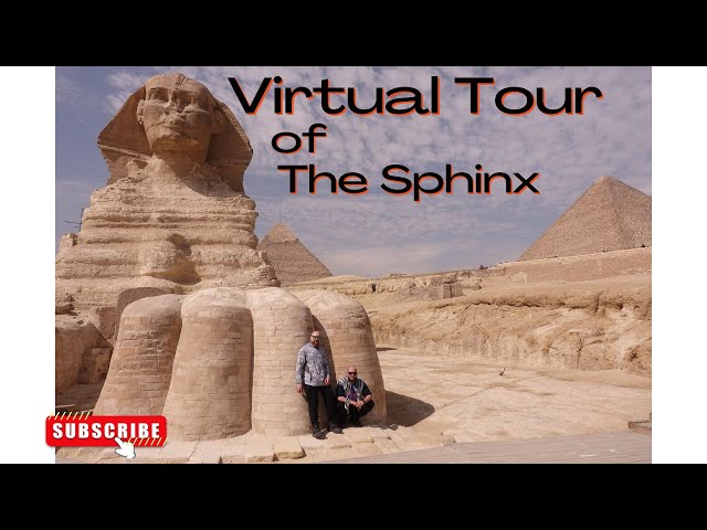 360 VR Walkthrough of the Sphinx Ditch in the Giza Plateau with Dr. Manu Seyfzadeh - Giza, Egypt