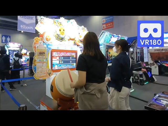 3D 180VR Drum 'n' Fun Taiko no Tatsujin Drum Rhythm Duo Game 4K