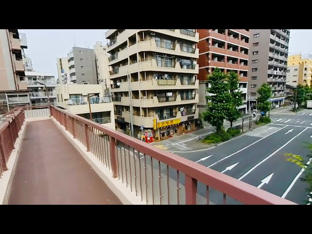 [VR180]The streets of Kawasaki City were filmed on video. #001