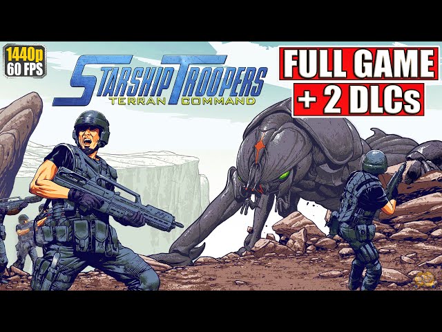 Starship Troopers Terran Command Gameplay Walkthrough [Full Game PC - All Cutscenes Longplay]