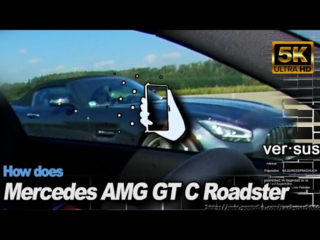 BMW M2 Competition vs Mercedes-Benz AMG GT C Roadster +120-260 Autobahn Pure [5.7k 360° 3D]