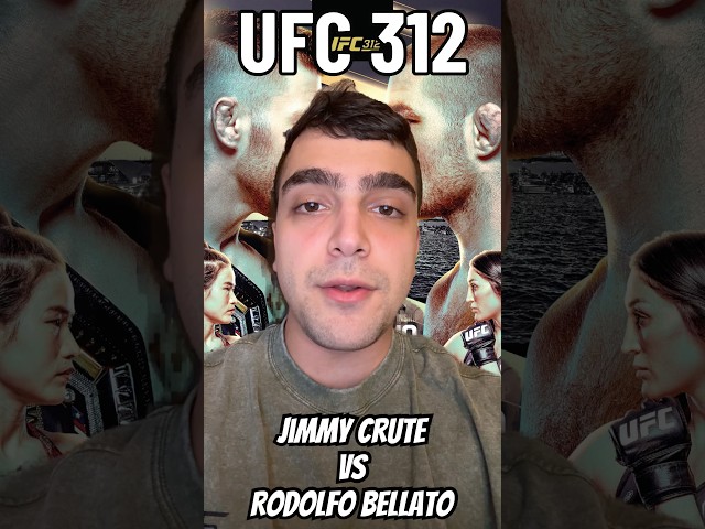 UFC 312 - Jimmy Crute vs Rodolfo Bellato