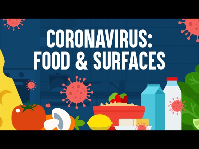 Coronavirus: Food and Surfaces. w Stephen Fry