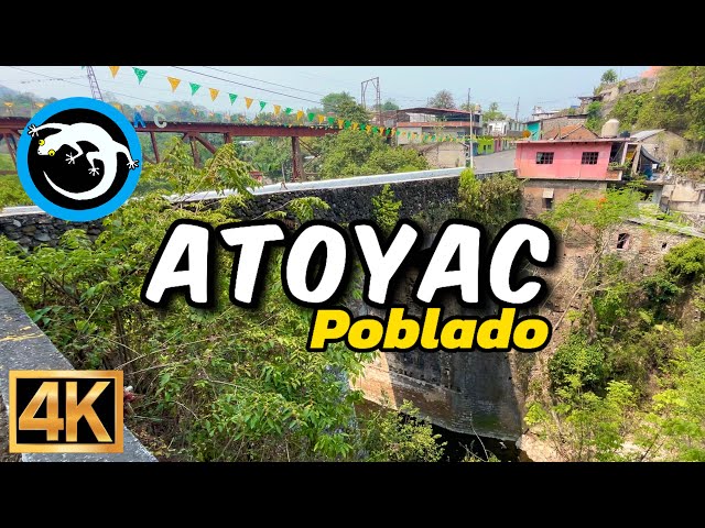 ⛰️ Paisajes increíbles en el pueblo de ATOYAC en Veracruz // puentes hermosos