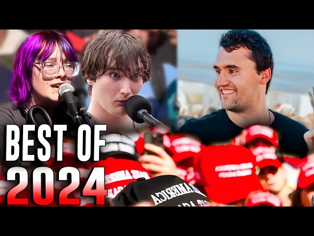 BEST Top 10 Charlie Kirk Debate Moments 2024