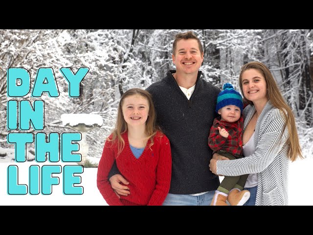 Day in the Life || Sledding, Cousins, 9 months old