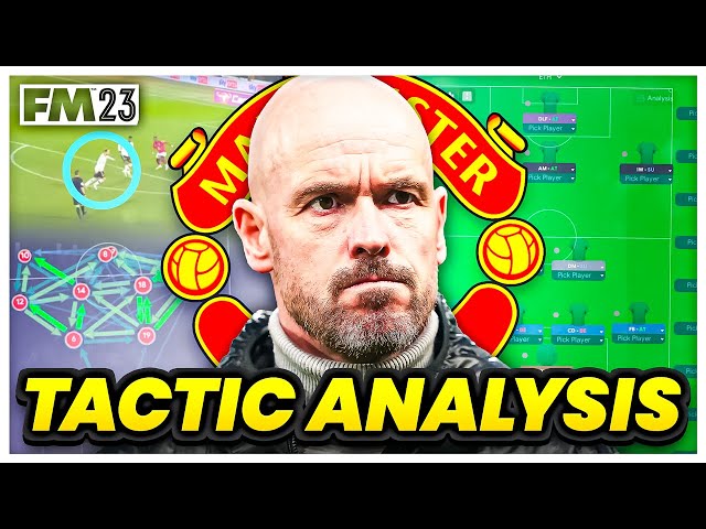 Erik ten Hag Dominant Tactic Broken Down! | OVER 100 GOALS + POINTS | fm23 tactics