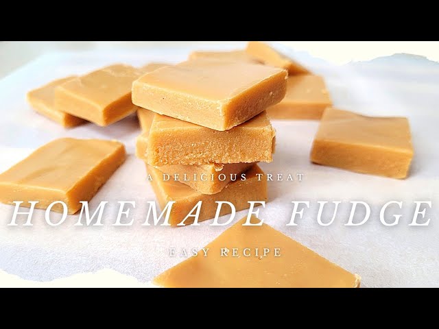 Easy Homemade Fudge using Evaporated Milk #fudgerecipe #easyrecipe