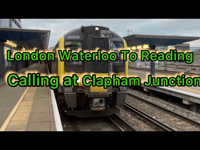 Class 450 announcement to Reading Via Ascot