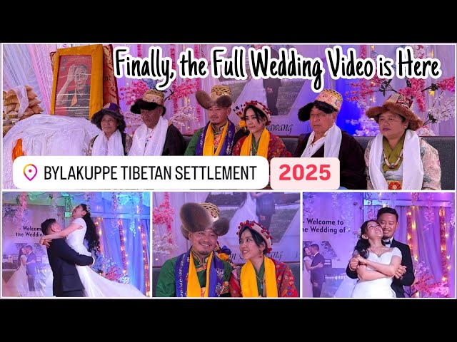 Tenzin Ngawang Weds Tenzin Tsomo 01/02/2025 #dechensky #tibetanyoutuber #tibetanvloger #weddingvideo