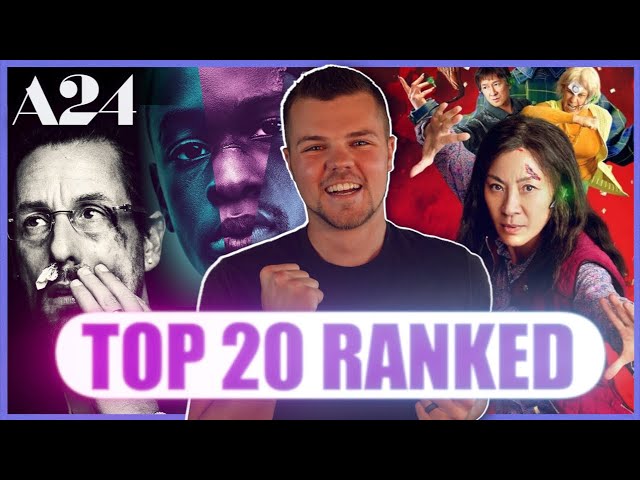 Top 20 A24 Movies RANKED