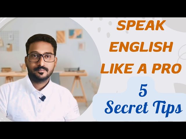 HOW TO SPEAK ENGLISH EASILY | 5 VERY SIMPLE TIPS TO IMPROVE YOUR ENGLISH| #linguasparkhub