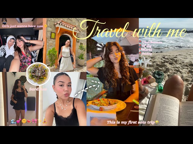 TRAVEL WITH ME ☀️ beach day with me, m’diq ,fnideq, Chefchaouen…🌊🧘‍♀️ أول مرة نسافر بحدي 😭