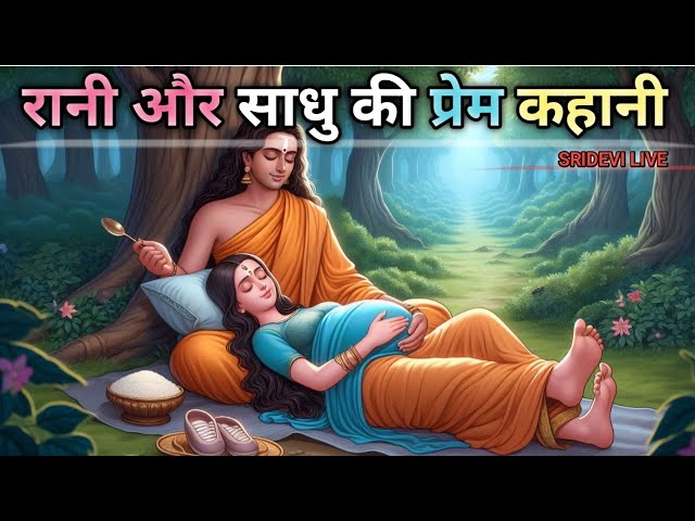 रानी और साधु की प्रेम कहानी | हिंदी कहानियाँ |  Raja aur Rani Ki Kahani