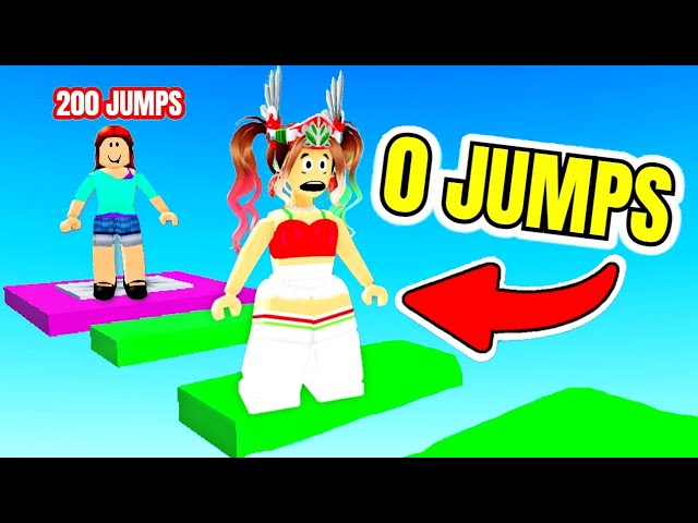 Roblox Obby, BUT you have LIMITED JUMPS!