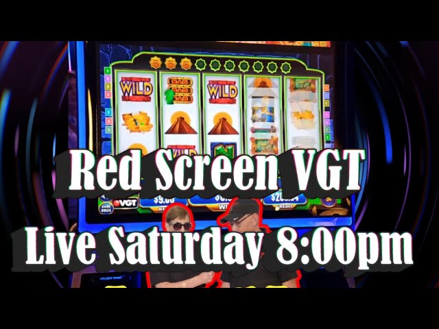 Red Screen slots LIVE STREAM from Indigo Sky Casino #casinomachine