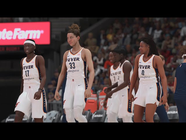 NBA2K24 WNBA Gameplay - Indiana Fever VS Atlanta Dream - PS5