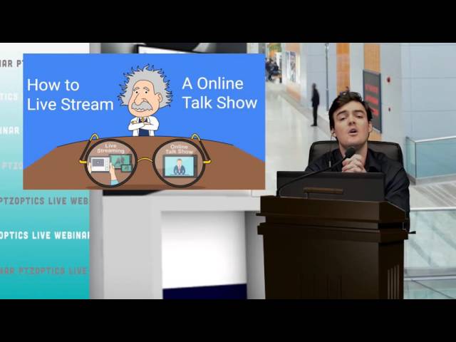 How to live stream your own talk show with video conferencing participants!