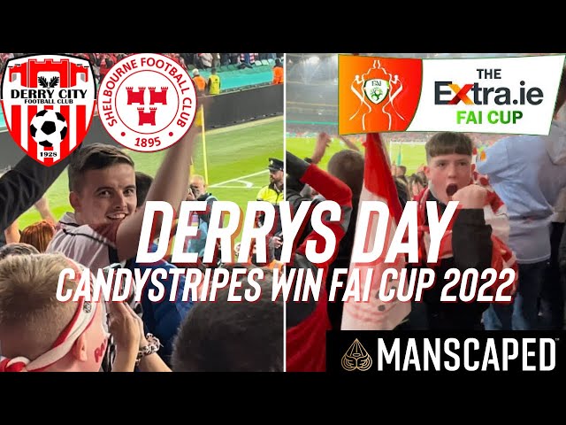 DERRY CITY - FAI CUP WINNERS 2022