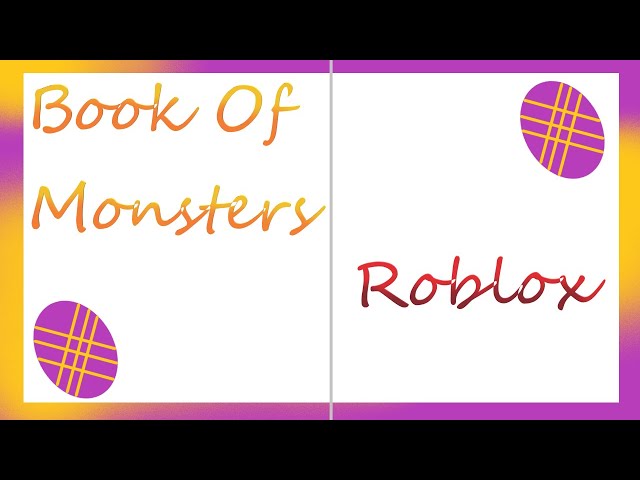 Looking For Eggs (2022) - Book Of Monsters On Roblox