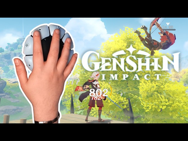 One handed genshin is a nightmare....