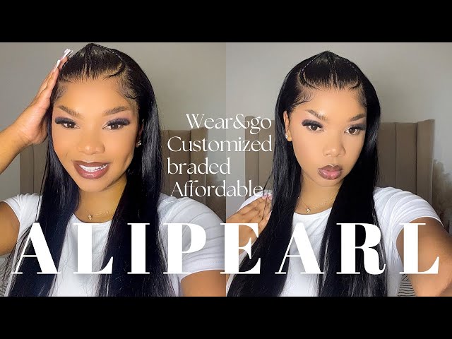 NEW PRE STYLED FRONTAL WIG EASY INSTALL | PRE EVERYTHING | BEGINNER FRIENDLY FT ALIPEARL HAIR